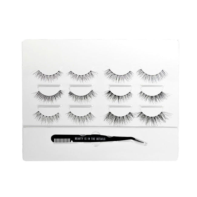 Pestañas Luis Torres By J-Lash c/6 pares + aplicador