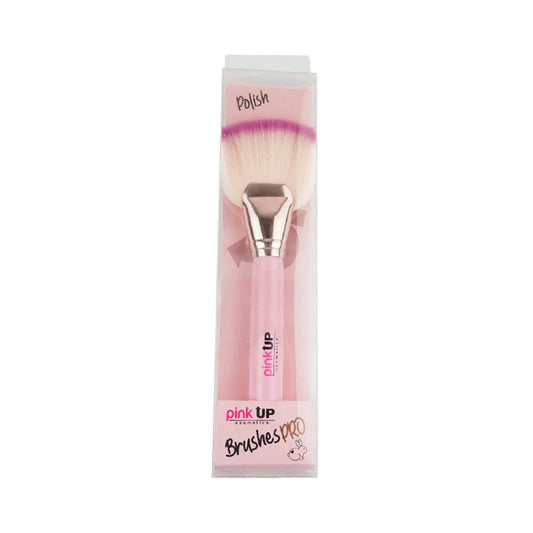 Brocha Pink Up Polish Brushes Pro