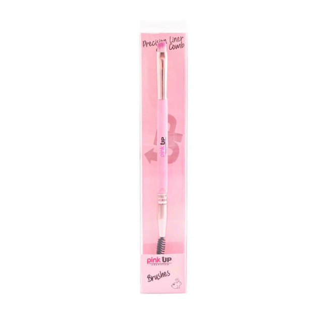 Brocha Pink Up Precision Liner and Comb