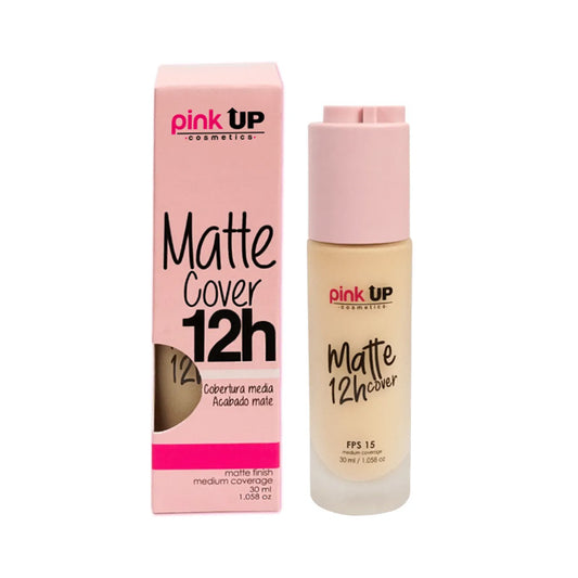 Maquillaje Pink Up Matte Cover 12h Cobertura Media