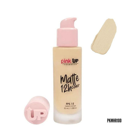 Maquillaje Pink Up Matte Cover 12h Cobertura Media