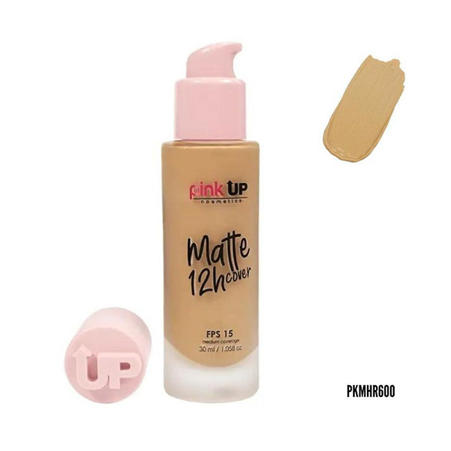 Maquillaje Pink Up Matte Cover 12h Cobertura Media