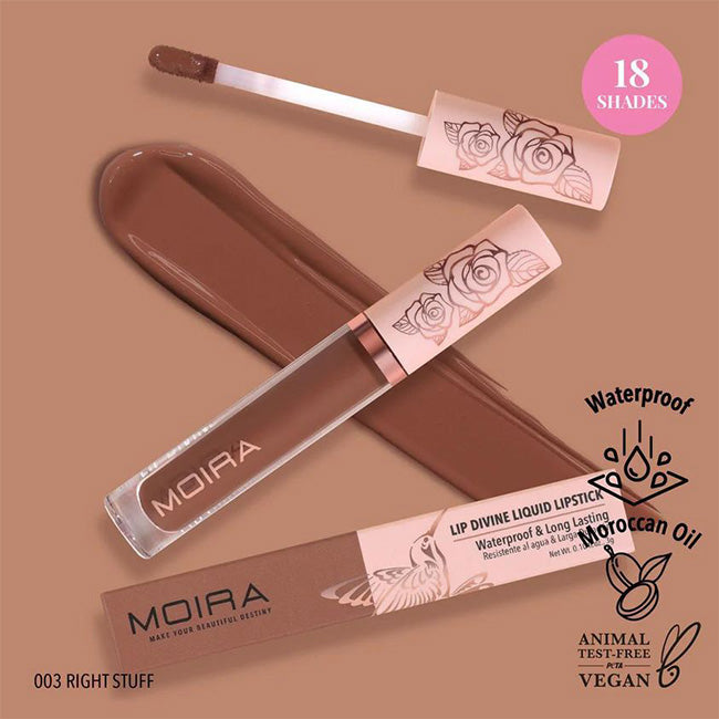 Labial liquido Moira Lip Divine Liquid Lipstick