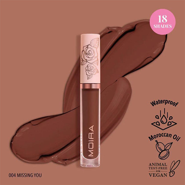 Labial liquido Moira Lip Divine Liquid Lipstick