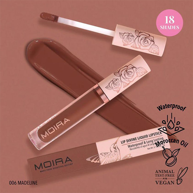 Labial liquido Moira Lip Divine Liquid Lipstick