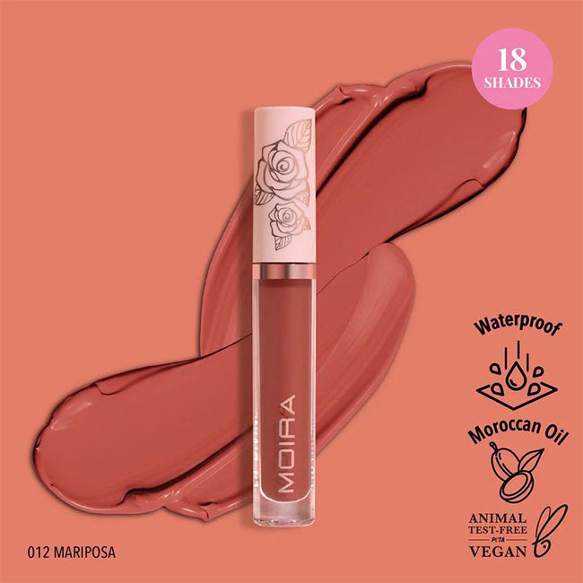 Labial liquido Moira Lip Divine Liquid Lipstick