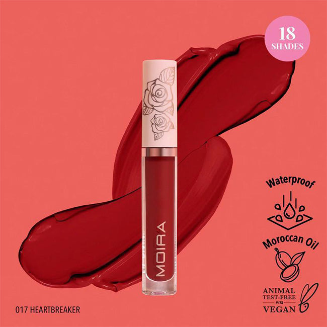 Labial liquido Moira Lip Divine Liquid Lipstick
