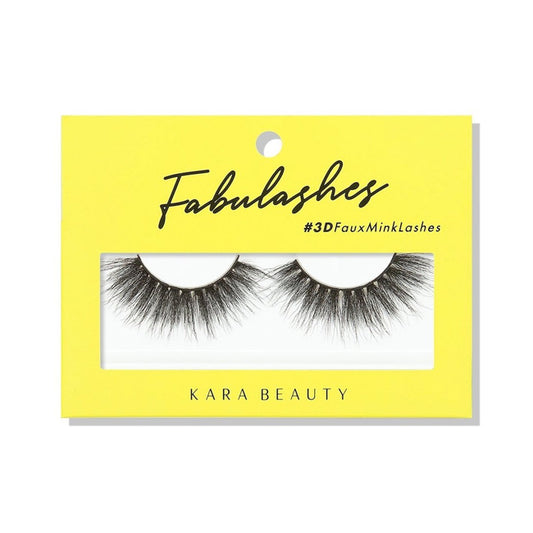 Pestaña Kara Beauty 3D Faux Mink Lashes