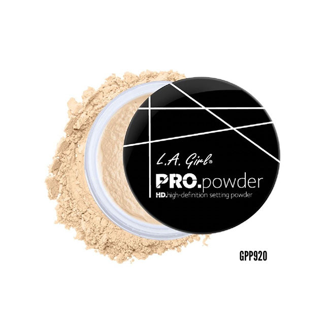 Polvo Fijador Banana L.A. GIRL PRO Powder HD