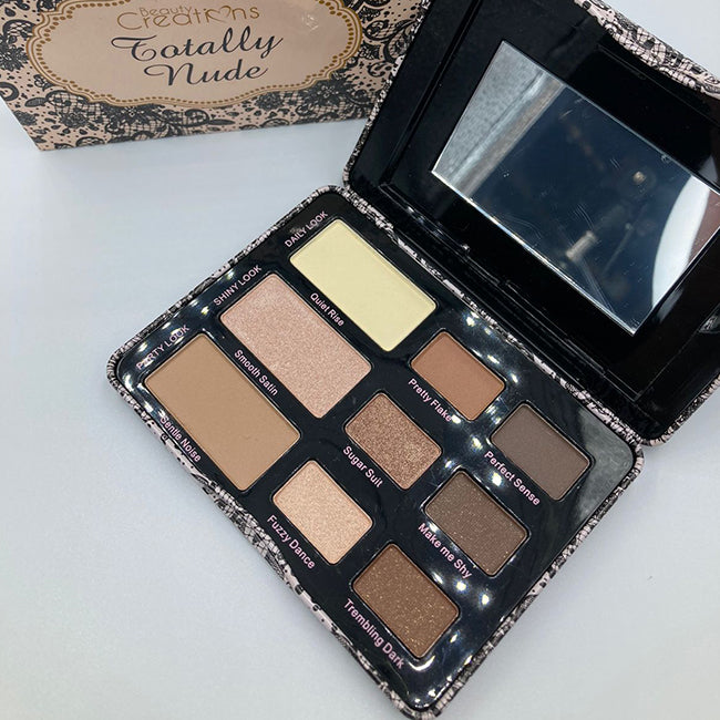 Paleta de sombras Totally Nude Beauty Creations
