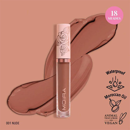 Labial liquido Moira Lip Divine Liquid Lipstick